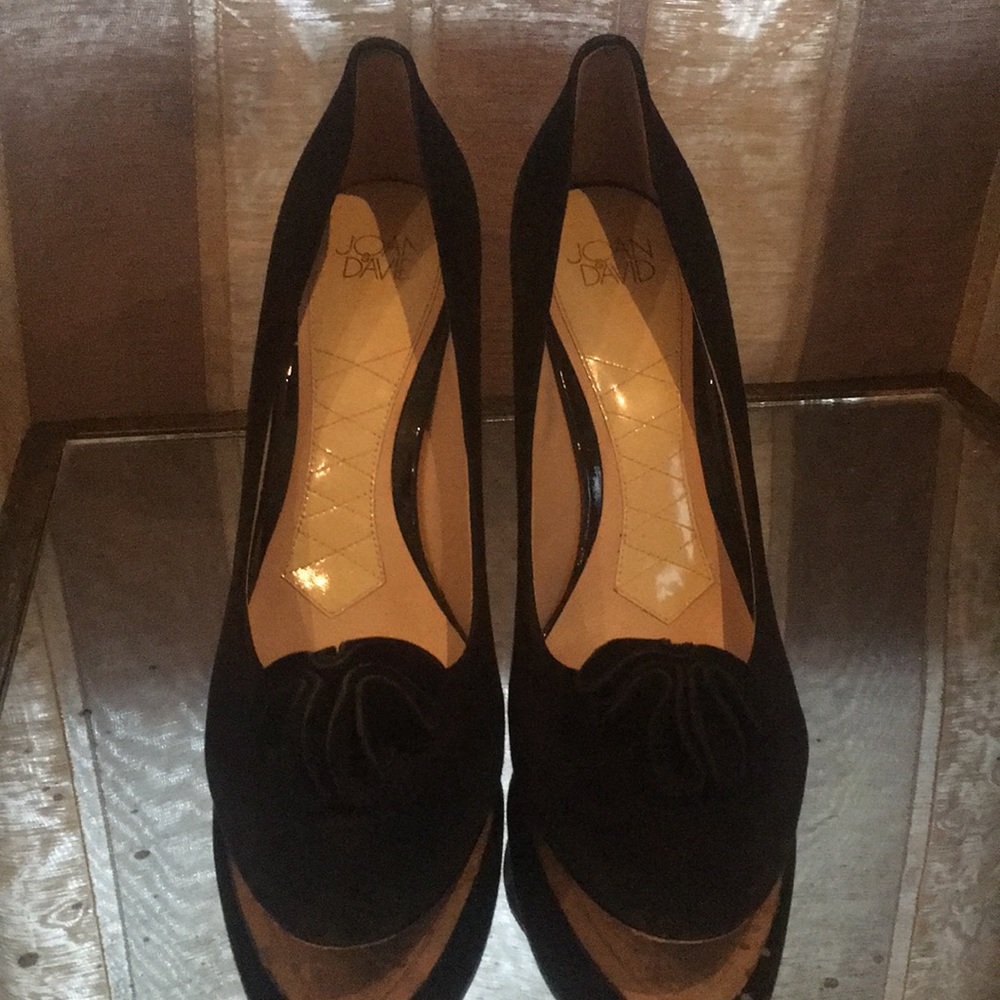 Black Suede Heels